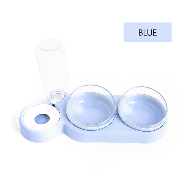 Food Water Feeder With Auto Water Dispenser
