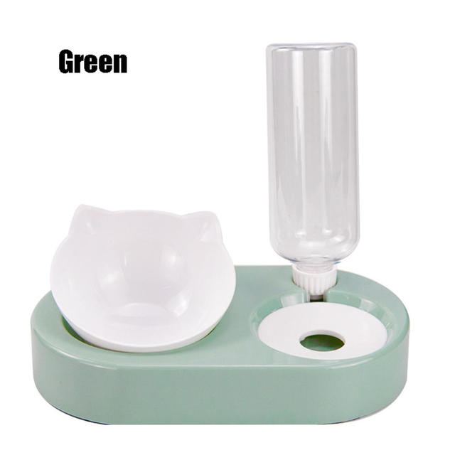 Food Water Feeder With Auto Water Dispenser