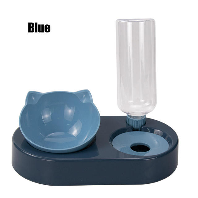 Food Water Feeder With Auto Water Dispenser