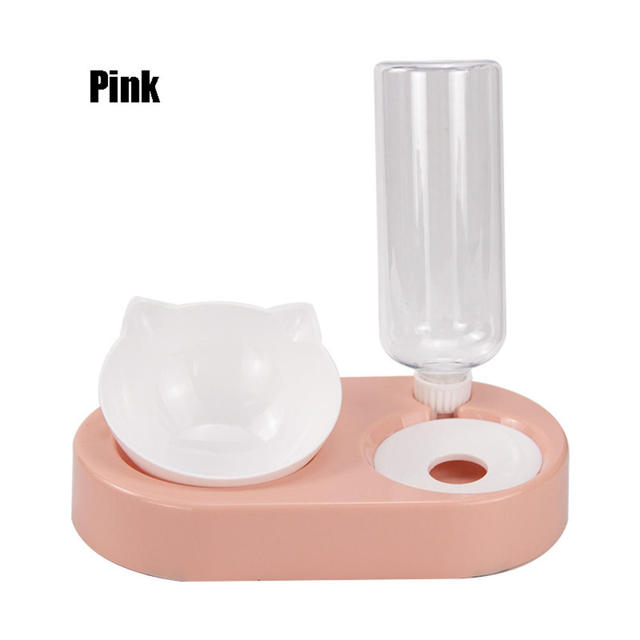 Food Water Feeder With Auto Water Dispenser