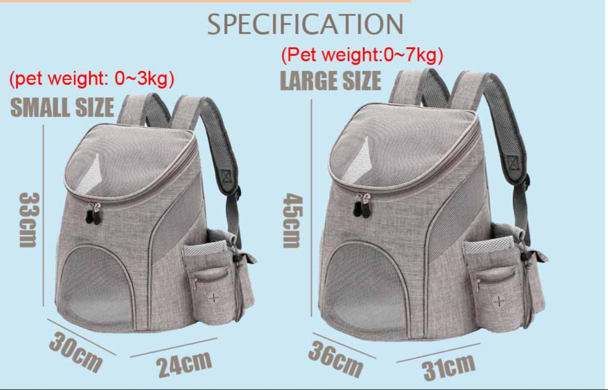 Portable Mesh Pet Bag