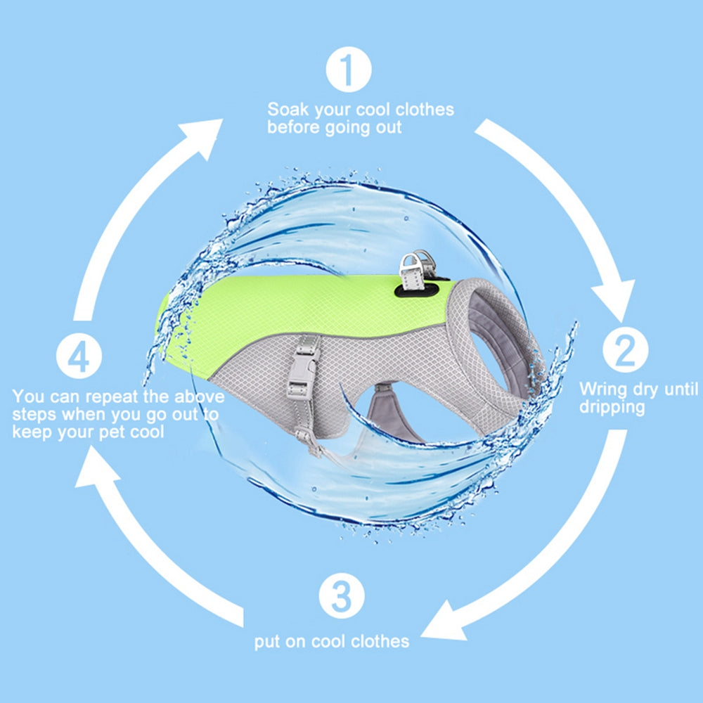 Breathable Summer Pet Cooling Vest