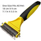 Pumpkin Pet Slicker Brush
