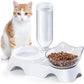 Food Water Feeder With Auto Water Dispenser