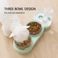 Food Water Feeder With Auto Water Dispenser